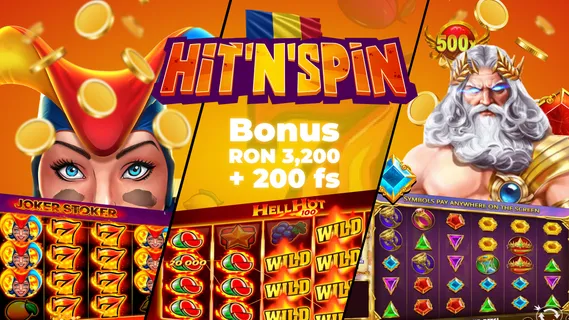 HitNSpin Casino Screenshot